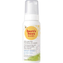 Burts Bees Baby Foaming Shampoo & Wash for Sensitive Skin - Fragrance Free