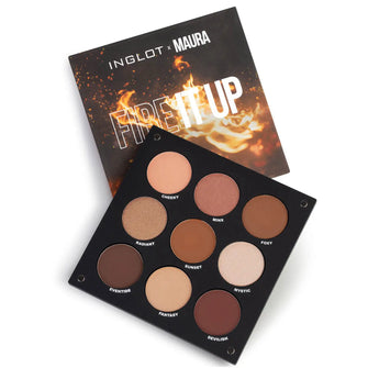 Inglot X Maura Fire It Up Eye Shadow Palette