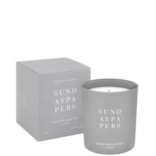 Saint Fragrance London Scented Candle 200g - Sunday Papers