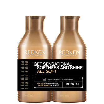 Redken All Soft Shampoo and Conditioner Duo (2 x 500ml)