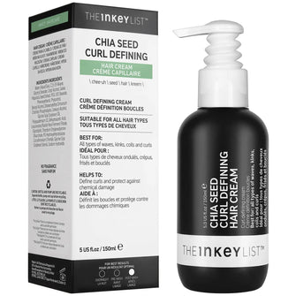 The INKEY List Chia Seed Curl Defining Hair Cream 150ml