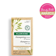 Klorane Softening Soild Shampoo Bar with Oat Milk 80g