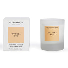 Makeup Revolution Orange & Oud Scented Candle