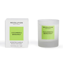 Makeup Revolution Cucumber & Bergamot Scented Candle