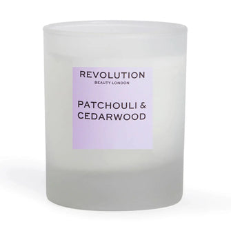 Makeup Revolution Patchouli & Cedarwood Scented Candle