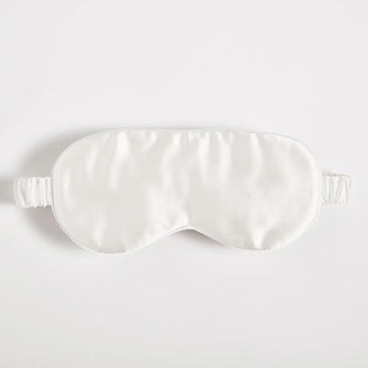 ïn home 100% Silk Eye Mask - White