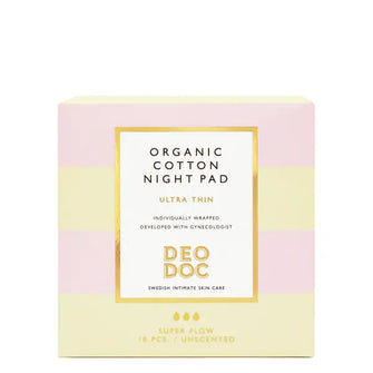 DeoDoc Organic Cotton Night Pads