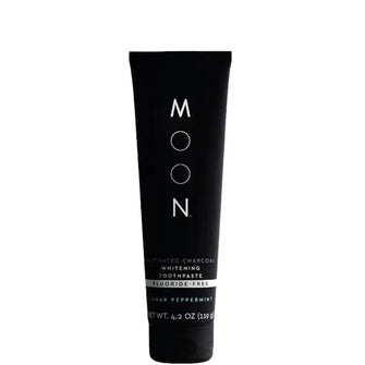 Moon Oral Care Activated Charcoal Whitening Toothpaste Fluoride-Free