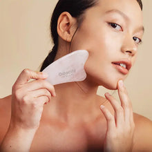 Odacité Crystal Contour Gua Sha - Rose Quartz