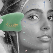 Odacité Crystal Contour Gua Sha - Green Aventurine