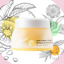 Saturday Skin Yuzu Vitamin C Sleep Mask