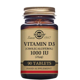 Solgar Vitamin D3 (Cholecalciferol) 1000 IU (25µg) Tablets