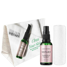 VOTARY Cleansing Oil - Rose Geranium & Apricot Travel