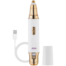 Spa Sciences AIVA Facial Hair Remover and Eyebrow Trimmer - White