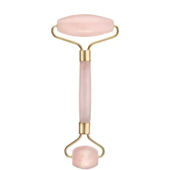 Yu Ling Rollers Rose Quartz Facial Roller (Double)