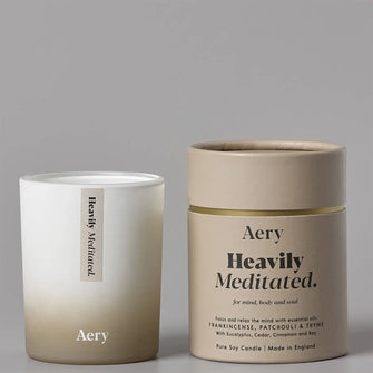 Aery Aromatherapy Candle - Heavily Meditated