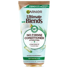 Garnier Ultimate Blends Coconut and Aloe Hydrating NO RINSE Leave-in Conditioner for Normal Hair 200ml