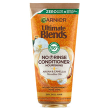 Garnier Ultimate Blends Marvellous Oils Nourishing NO RINSE Leave-in Conditioner for Dry Dull Hair 200ml