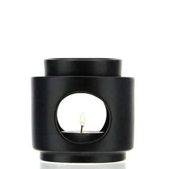 Anatome Black Ceramic Oil Burner