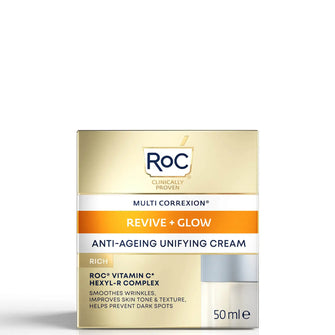 RoC Multi Correxion Revive and Glow Anti-Ageing Unifying Cream Rich 50ml