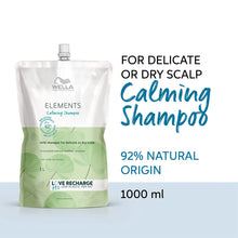 Wella Professionals Elements Calming Shampoo, Pouch 1000ml