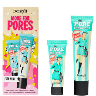 benefit More for Pores! Pore Minimising Face Primer Duo Set (Worth £42.00)