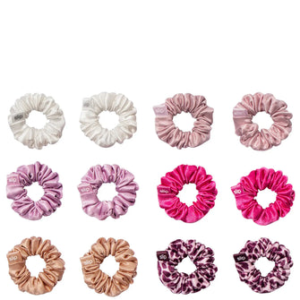 Slip Silk Minnie Scrunchies - French Rose