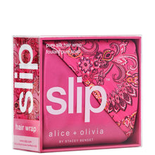 Slip x Alice + Olivia Silk Hair Wrap - Spring Time