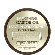 Giovanni Smoothing Caster Oil Leave-In Conditioner 340ml