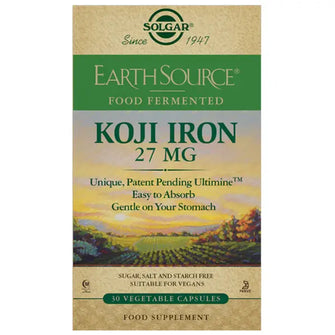 Solgar Earth Source Food Fermented Koji Iron 27mg