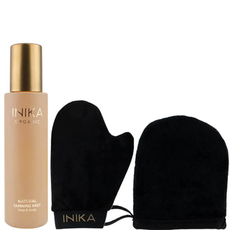 INIKA Certified Organic Tanning Mist and Applicator Trio