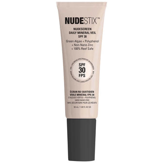 NUDESTIX Nudescreen Daily Mineral Veil SPF30 50ml (Various Shades)