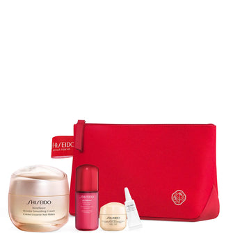 Shiseido Benefiance Wrinkle Smoothing Cream Pouch Set (Worth £127.50)