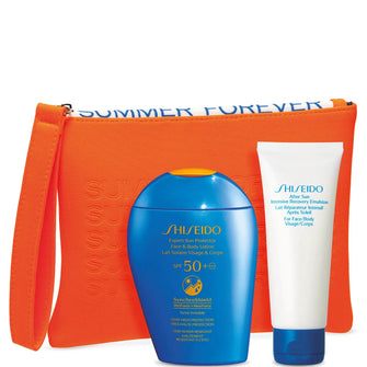 Shiseido Global Suncare Expert Sun Aging Protection SPF50 Set (Worth £50.00)