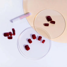 Nail HQ Square Nails Deep Red (24 Pieces)