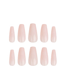 Nail HQ Long Coffin Baby Pink Nails (24 Pieces)