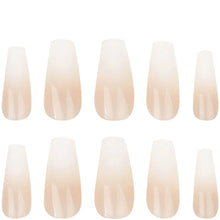 Nail HQ Long Coffin Ombre Nails (24 Pieces)