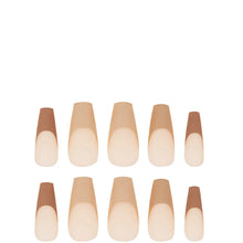 Nail HQ Long Coffin Nude Tip Nails (24 Pieces)