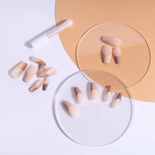 Nail HQ Long Coffin Nude Tip Nails (24 Pieces)