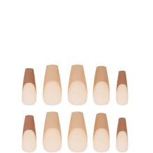 Nail HQ Long Coffin Nude Tip Nails (24 Pieces)