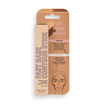 Makeup Revolution Fast Base Contour Stick - Light 2.4g