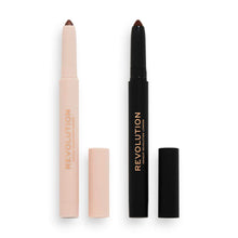 Makeup Revolution Contour and Shadow Crayons - Dark to Deep 1.2g