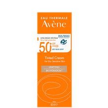 Avne Very High Protection Tinted Sun Cream SPF50+ for Dry Sensitive Skin 50ml