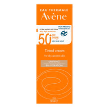 Avne Very High Protection Tinted Sun Cream SPF50+ for Dry Sensitive Skin 50ml