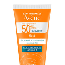 Avne Very High Protection Fluid for Sensitive Skin SPF50+ 50ml