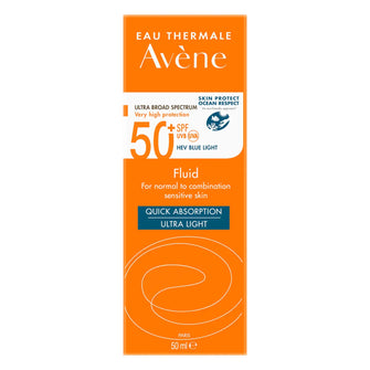 Avne Very High Protection Fluid for Sensitive Skin SPF50+ 50ml