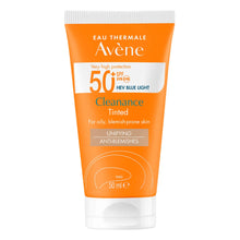 Avne Very High Protection Cleanance Tinted SPF50+ Sun Cream for Blemish-Prone Skin 50ml