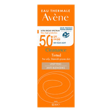 Avne Very High Protection Cleanance Tinted SPF50+ Sun Cream for Blemish-Prone Skin 50ml