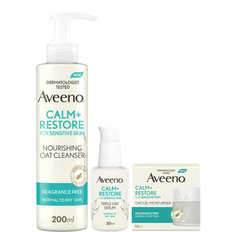 Aveeno Face 3-Step Routine Bundle for Sensitive Skin