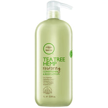 Paul Mitchell Tea Tree Hemp Restoring Conditioner and Body Lotion 1000ml